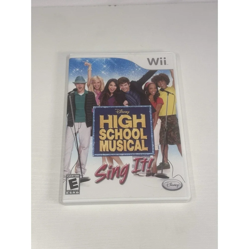 High School Musical: Sing It! Complete CIB Nintendo Wii Game With Manual